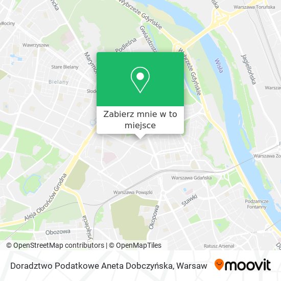 Mapa Doradztwo Podatkowe Aneta Dobczyńska