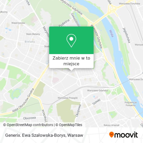 Mapa Generix. Ewa Szałowska-Borys