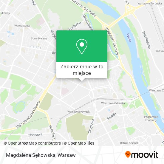 Mapa Magdalena Sękowska