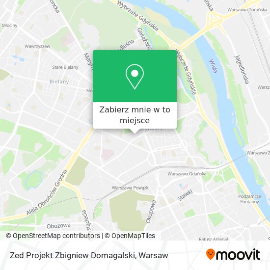 Mapa Zed Projekt Zbigniew Domagalski