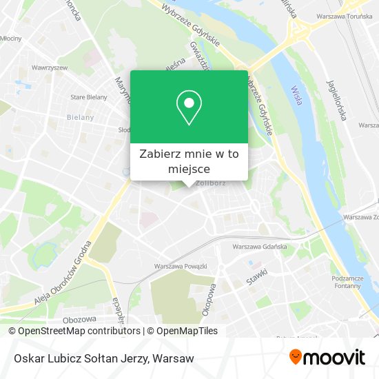 Mapa Oskar Lubicz Sołtan Jerzy