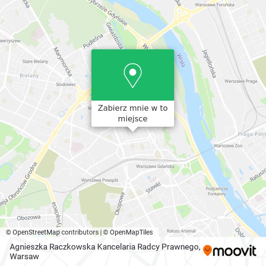 Mapa Agnieszka Raczkowska Kancelaria Radcy Prawnego