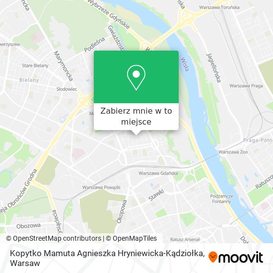 Mapa Kopytko Mamuta Agnieszka Hryniewicka-Kądziołka