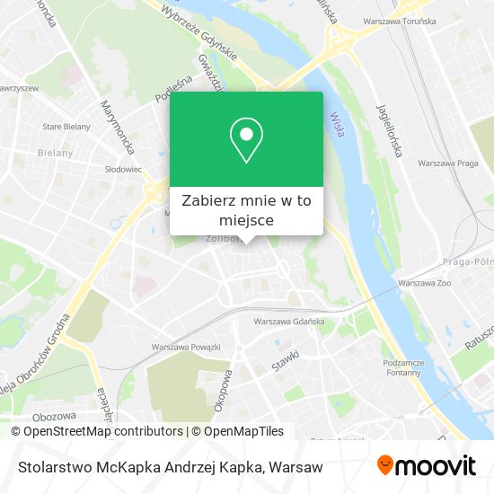 Mapa Stolarstwo McKapka Andrzej Kapka