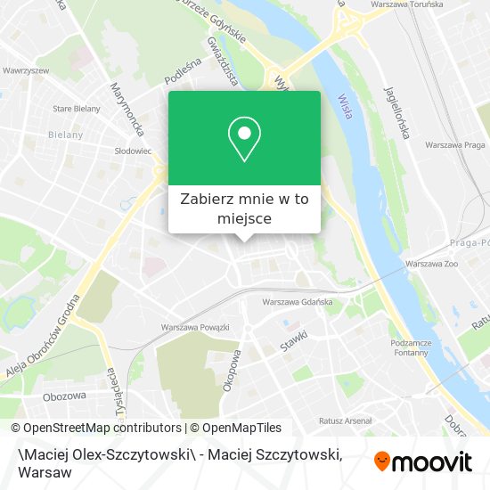 Mapa \Maciej Olex-Szczytowski\ - Maciej Szczytowski