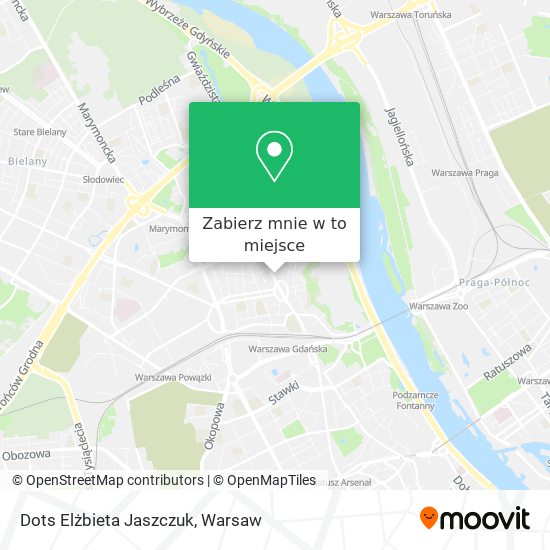 Mapa Dots Elżbieta Jaszczuk