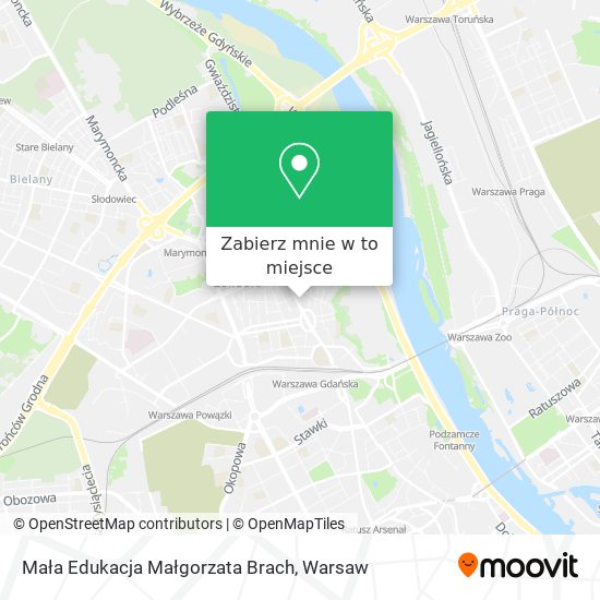 Mapa Mała Edukacja Małgorzata Brach