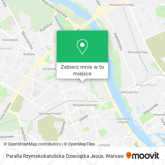 Mapa Parafia Rzymskokatolicka Dzieciątka Jezus