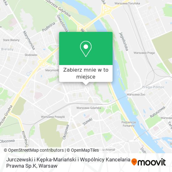 Mapa Jurczewski i Kępka-Mariański i Wspólnicy Kancelaria Prawna Sp.K