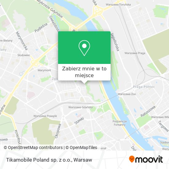 Mapa Tikamobile Poland sp. z o.o.