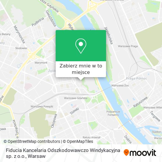 Mapa Fiducia Kancelaria Odszkodowawczo Windykacyjna sp. z o.o.