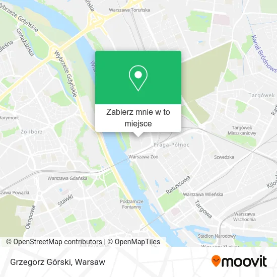 Mapa Grzegorz Górski