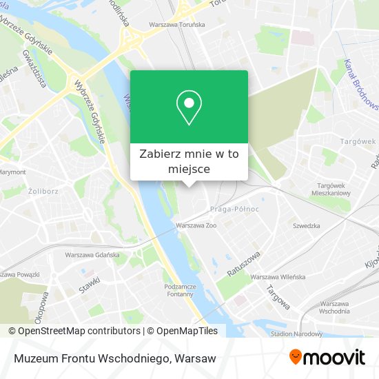 Mapa Muzeum Frontu Wschodniego