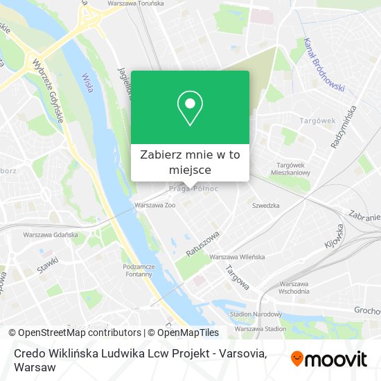 Mapa Credo Wiklińska Ludwika Lcw Projekt - Varsovia