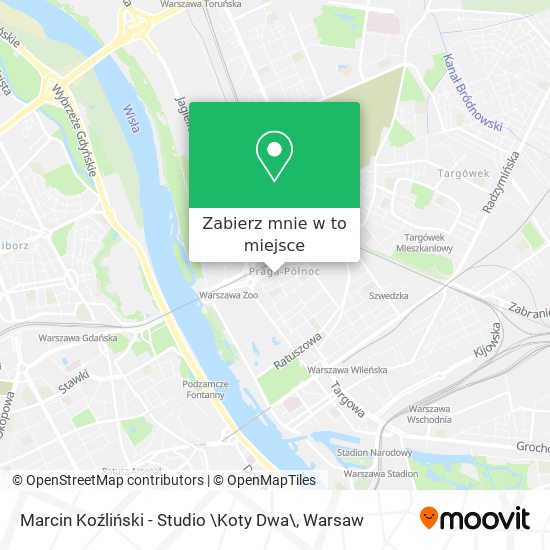 Mapa Marcin Koźliński - Studio \Koty Dwa\