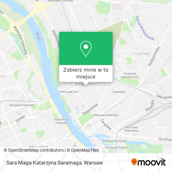 Mapa Sara Maga Katarzyna Saramaga