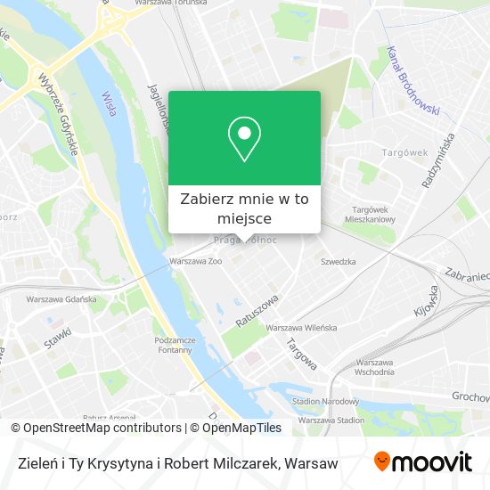 Mapa Zieleń i Ty Krysytyna i Robert Milczarek