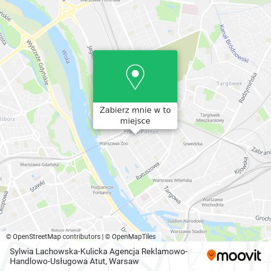 Mapa Sylwia Lachowska-Kulicka Agencja Reklamowo-Handlowo-Usługowa Atut