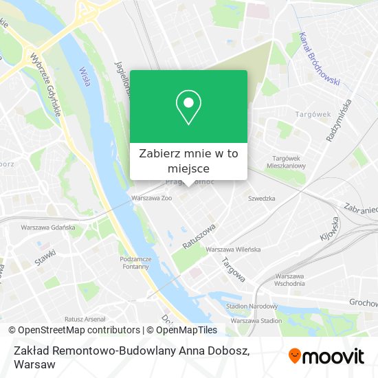 Mapa Zakład Remontowo-Budowlany Anna Dobosz