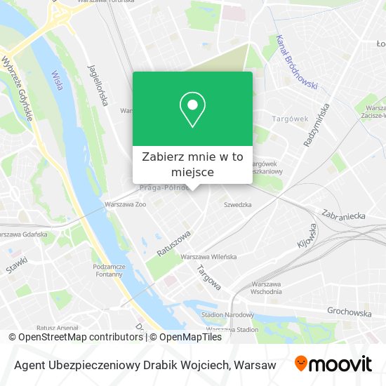 Mapa Agent Ubezpieczeniowy Drabik Wojciech