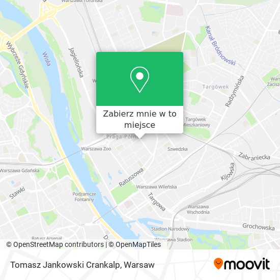 Mapa Tomasz Jankowski Crankalp