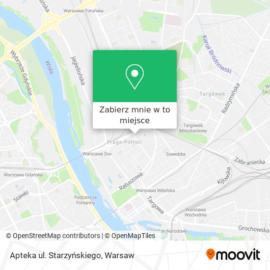 Mapa Apteka ul. Starzyńskiego