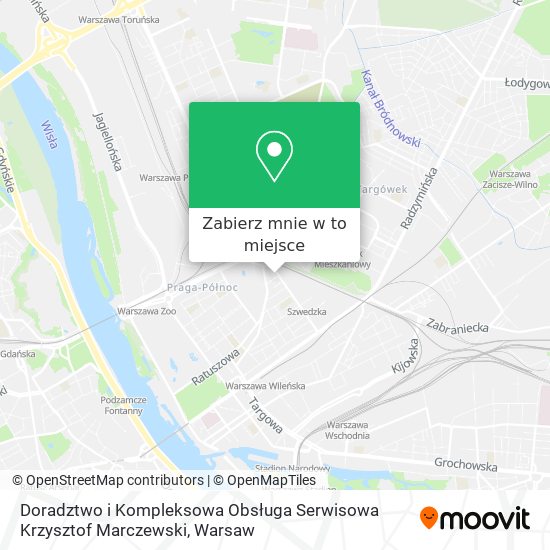 Mapa Doradztwo i Kompleksowa Obsługa Serwisowa Krzysztof Marczewski