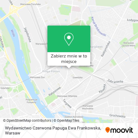 Mapa Wydawnictwo Czerwona Papuga Ewa Frankowska