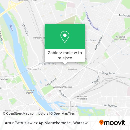 Mapa Artur Petrusiewicz Ap Nieruchomości