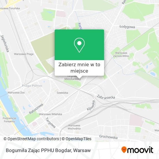 Mapa Bogumiła Zając PPHU Bogdar