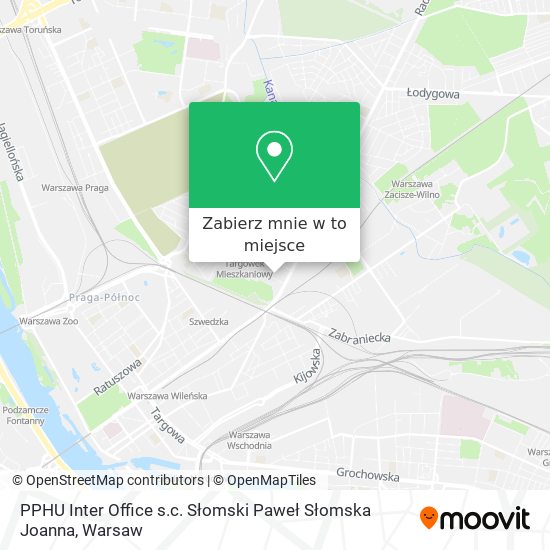 Mapa PPHU Inter Office s.c. Słomski Paweł Słomska Joanna