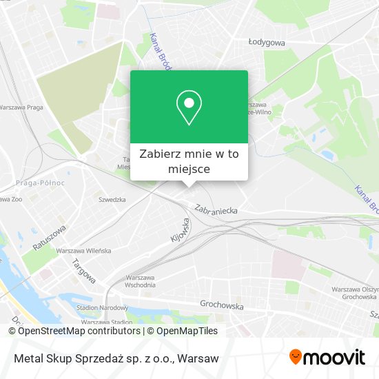 Mapa Metal Skup Sprzedaż sp. z o.o.