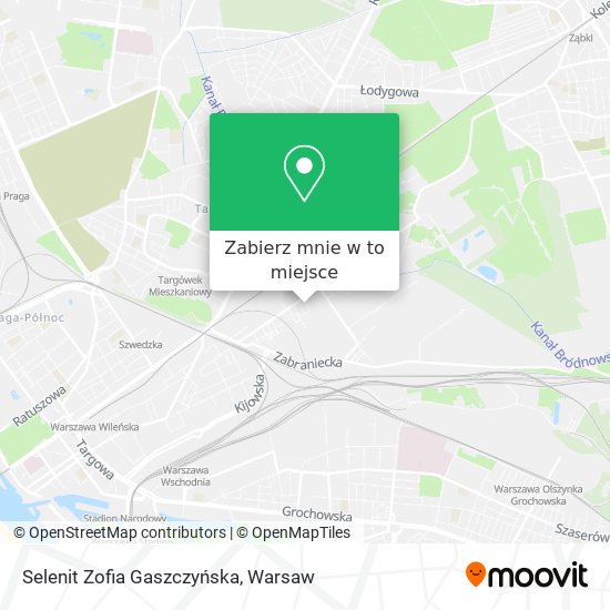 Mapa Selenit Zofia Gaszczyńska