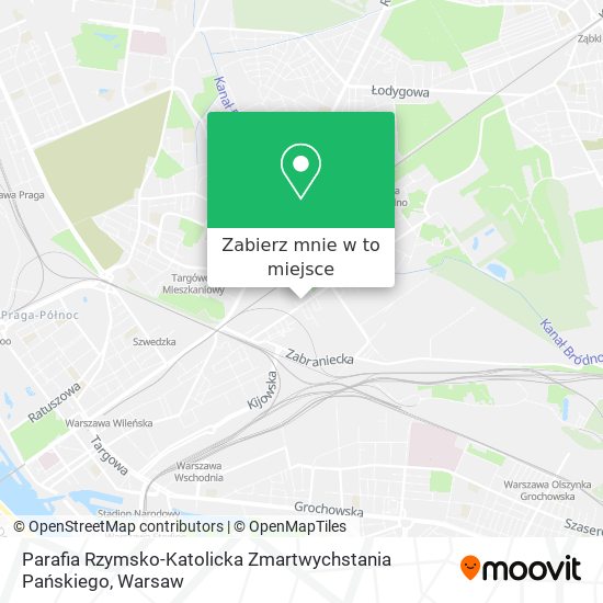 Mapa Parafia Rzymsko-Katolicka Zmartwychstania Pańskiego