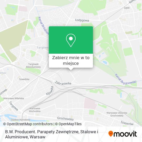 Mapa B.W. Producent. Parapety Zewnętrzne, Stalowe i Aluminiowe