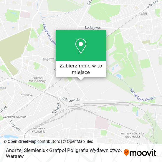 Mapa Andrzej Siemieniuk Grafpol Poligrafia Wydawnictwo