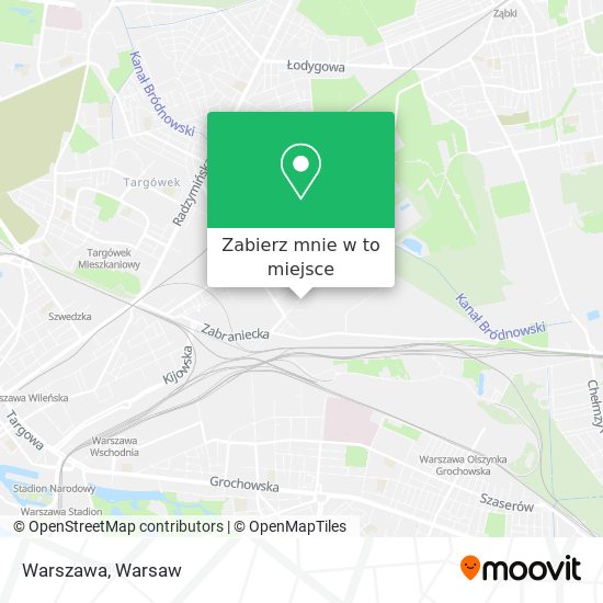 Mapa Warszawa