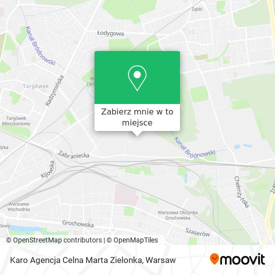 Mapa Karo Agencja Celna Marta Zielonka