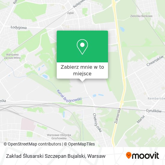 Mapa Zakład Ślusarski Szczepan Bujalski