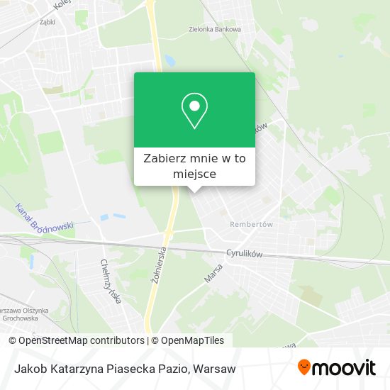 Mapa Jakob Katarzyna Piasecka Pazio