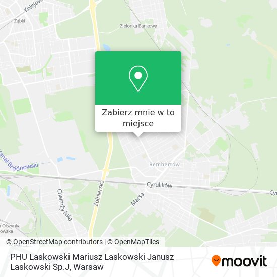 Mapa PHU Laskowski Mariusz Laskowski Janusz Laskowski Sp.J