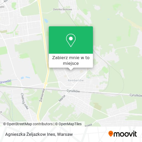 Mapa Agnieszka Żeljazkow Ines