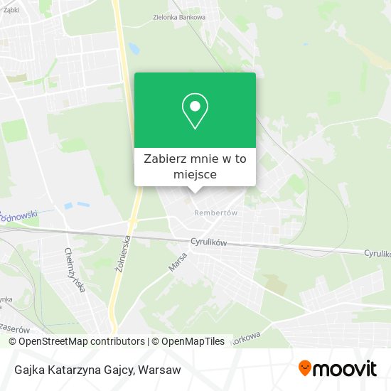 Mapa Gajka Katarzyna Gajcy