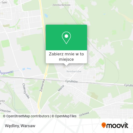 Mapa Wędliny