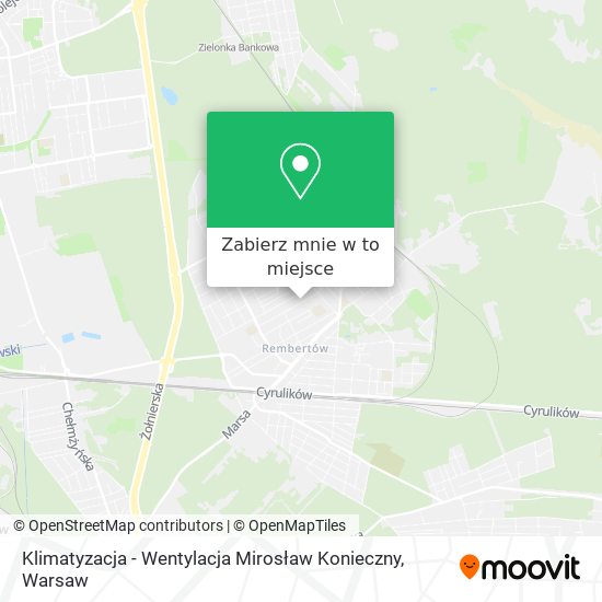 Mapa Klimatyzacja - Wentylacja Mirosław Konieczny