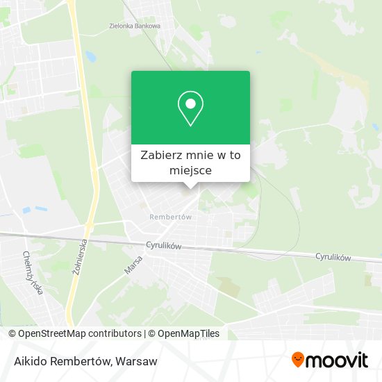 Mapa Aikido Rembertów