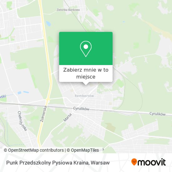 Mapa Punk Przedszkolny Pysiowa Kraina