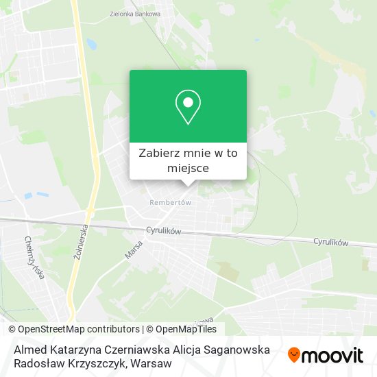 Mapa Almed Katarzyna Czerniawska Alicja Saganowska Radosław Krzyszczyk