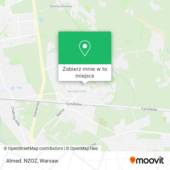 Mapa Almed. NZOZ