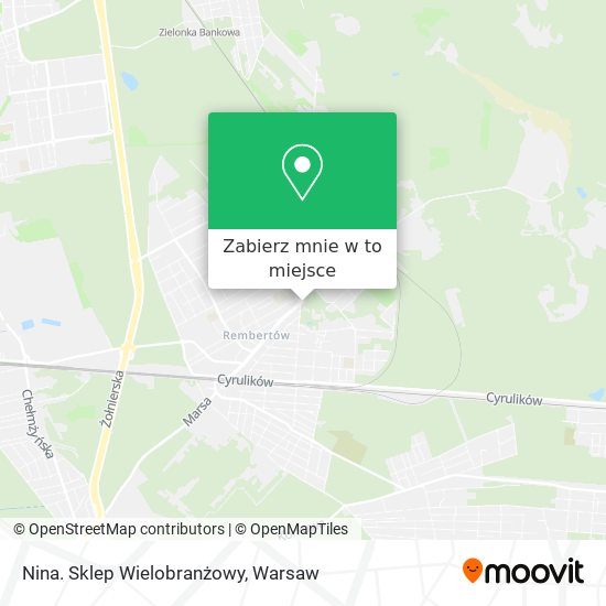 Mapa Nina. Sklep Wielobranżowy